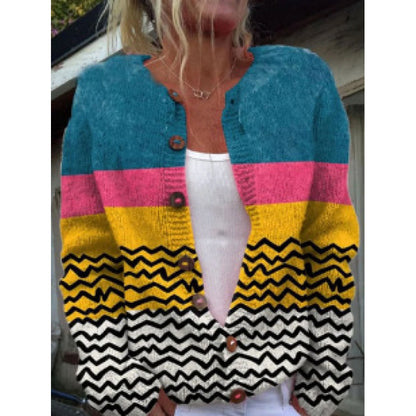 Digital Printed Cardigan Hoodie
