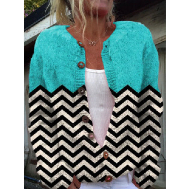 Digital Printed Cardigan Hoodie