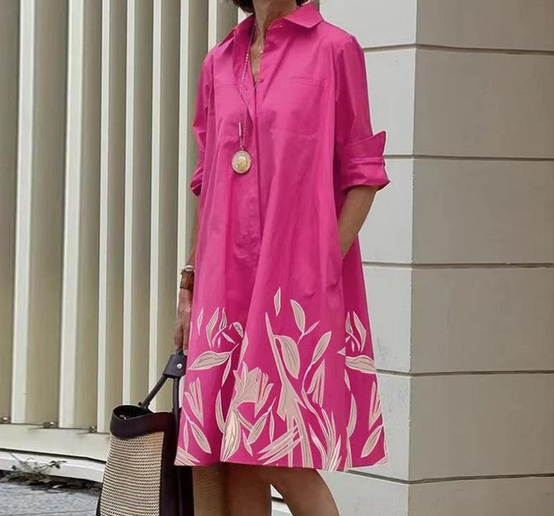 Digital-printed dress