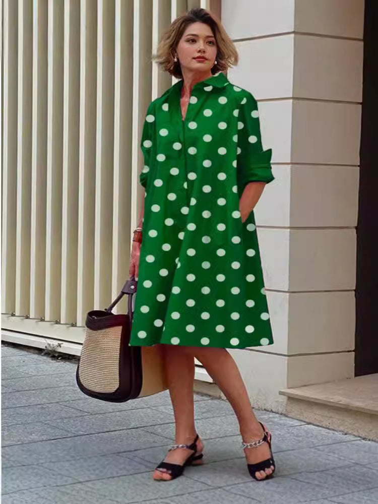 Digital-printed dress