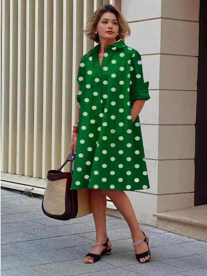 Digital-printed dress