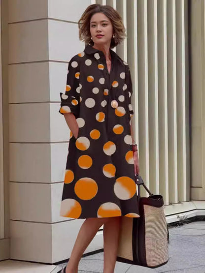 Digital-printed dress