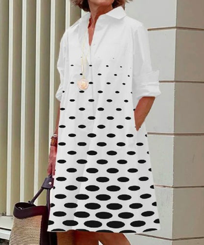 Digital-printed dress