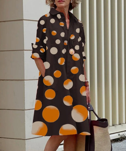 Digital-printed dress
