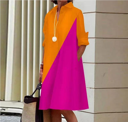 Digital-printed dress
