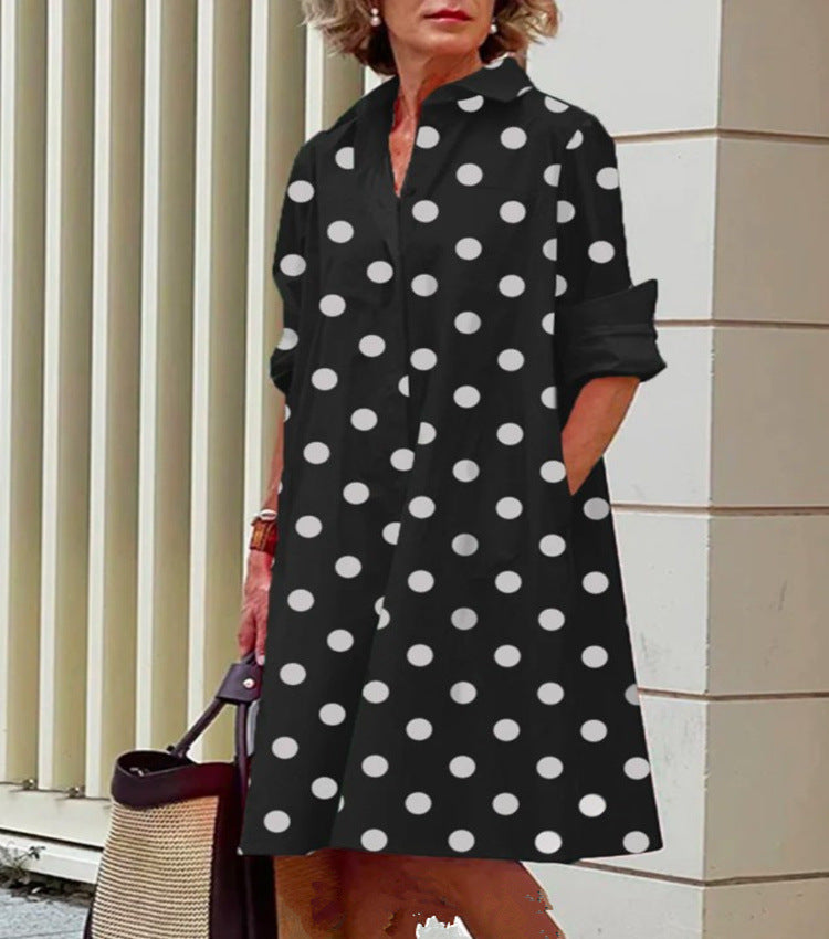 Digital-printed dress