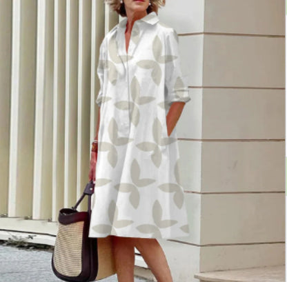 Digital-printed dress