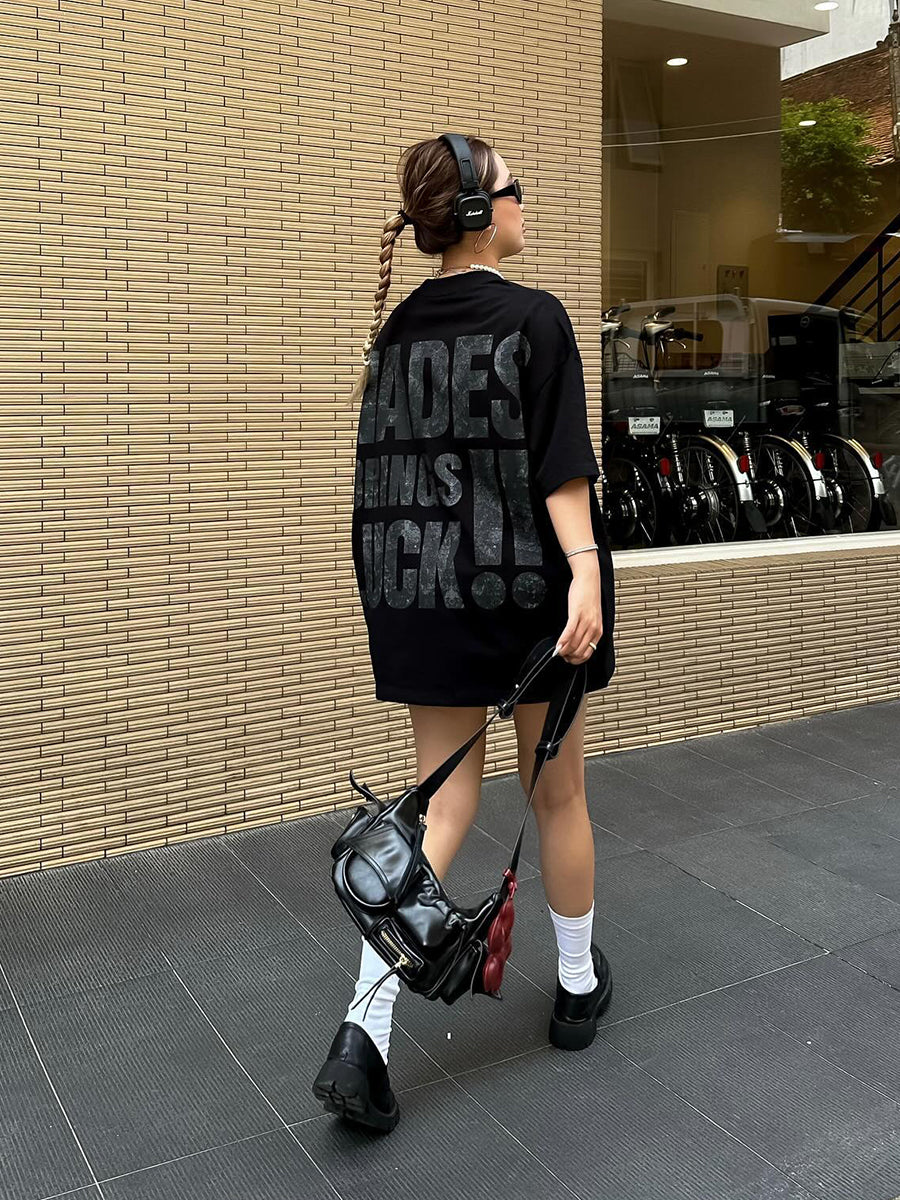 Digital printed pure cotton short-sleeved T-shirt