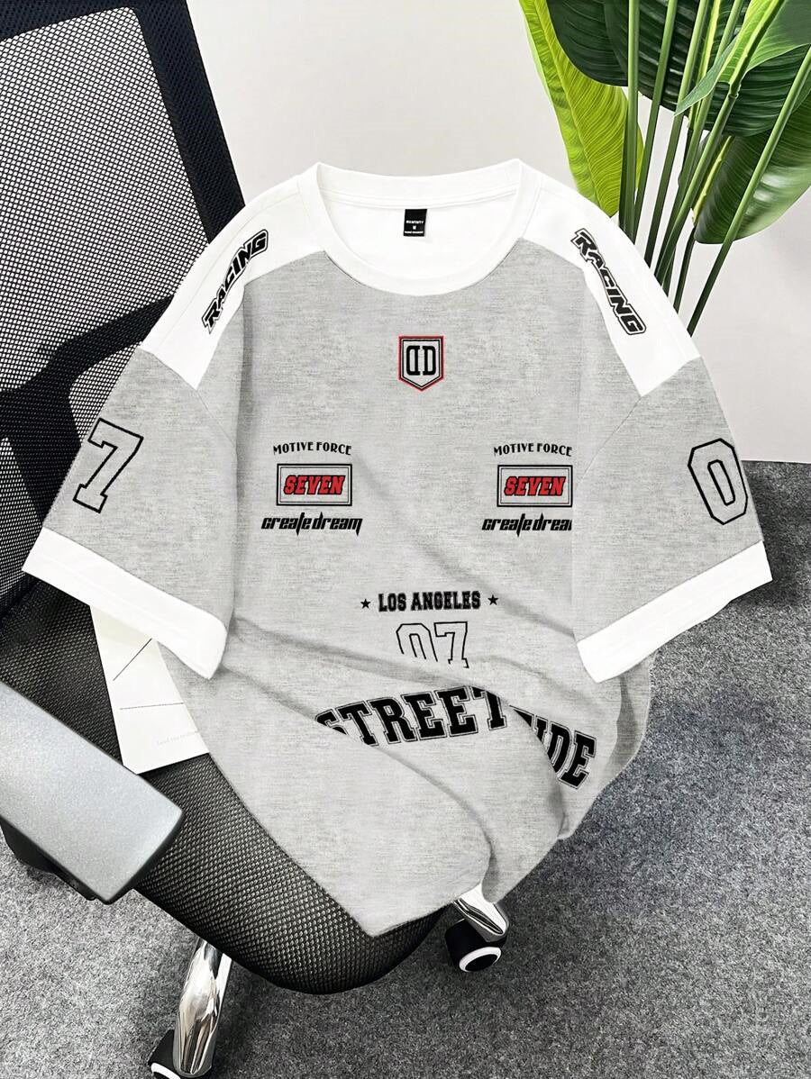 Digital Printed Street Trendy Men's and Women's T-shirts