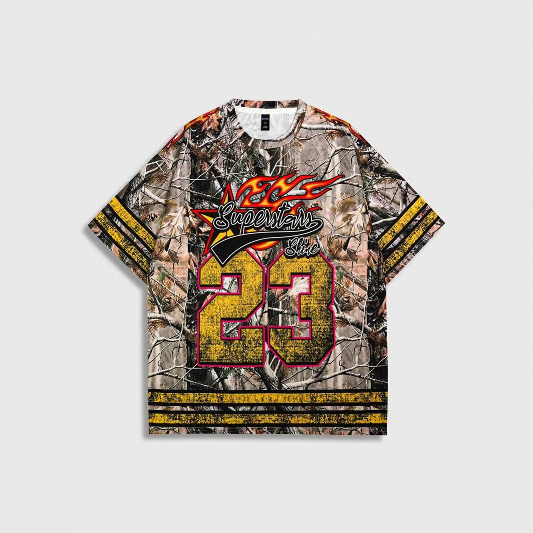 Digital Printed Street Trendy Men's and Women's T-shirts