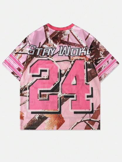 Digital Printed Street Trendy Men's and Women's T-shirts