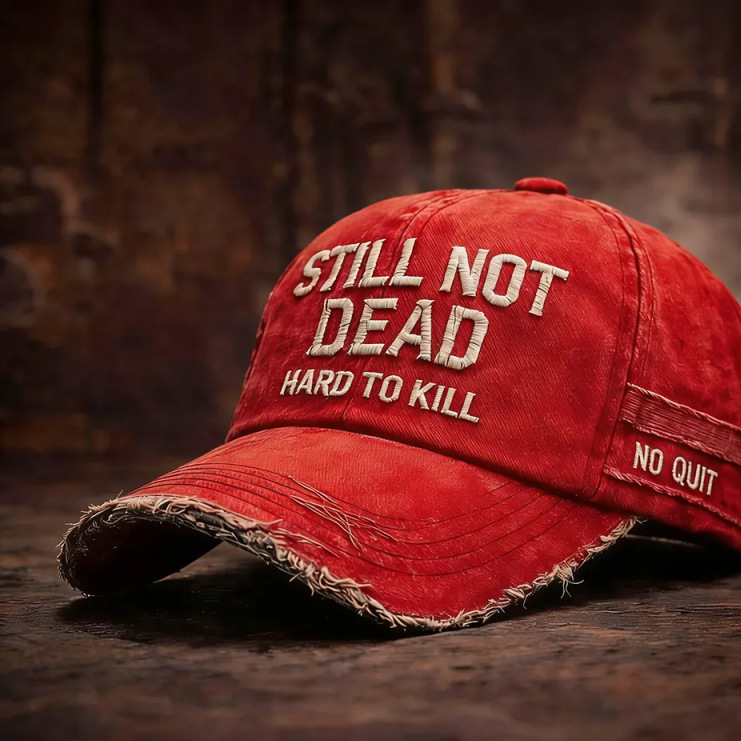 Digital Printed Washed Baseball Cap Adjustable Sun Hat