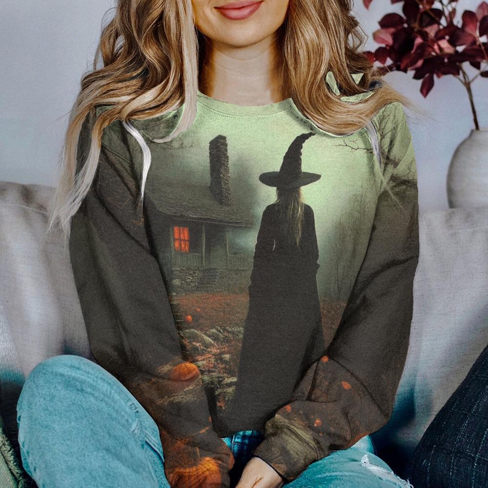 Digital Printing Skull Hooded Sweatshirt