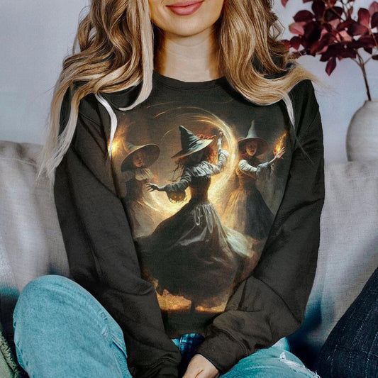 Digital Printing Skull Hooded Sweatshirt