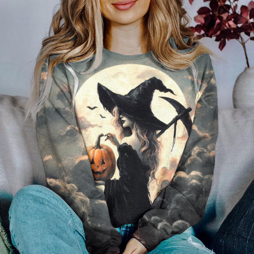 Digital Printing Skull Hooded Sweatshirt