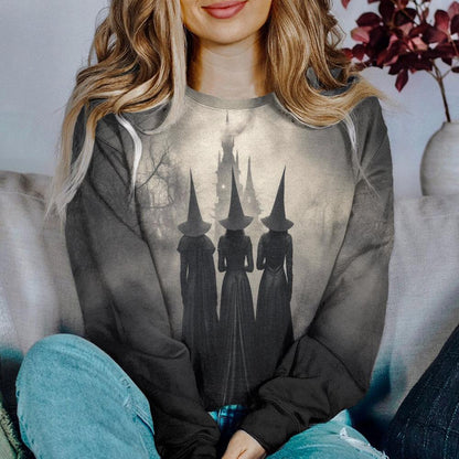 Digital Printing Skull Hooded Sweatshirt