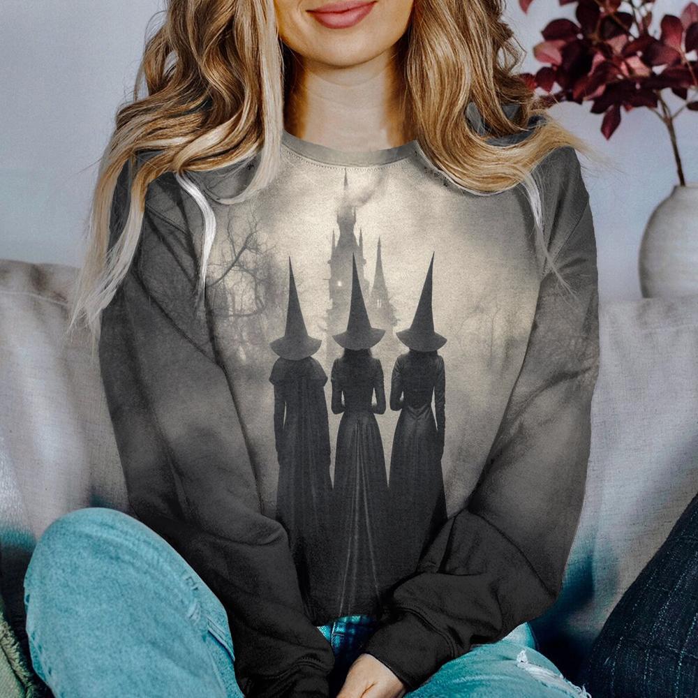 Digital Printing Skull Hooded Sweatshirt
