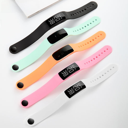 Digital Smart Health Bracelet with Pedometer