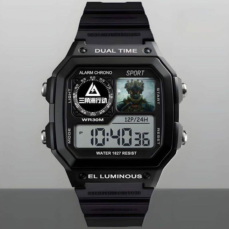 Digital Sports Watch with Alarm Calendar