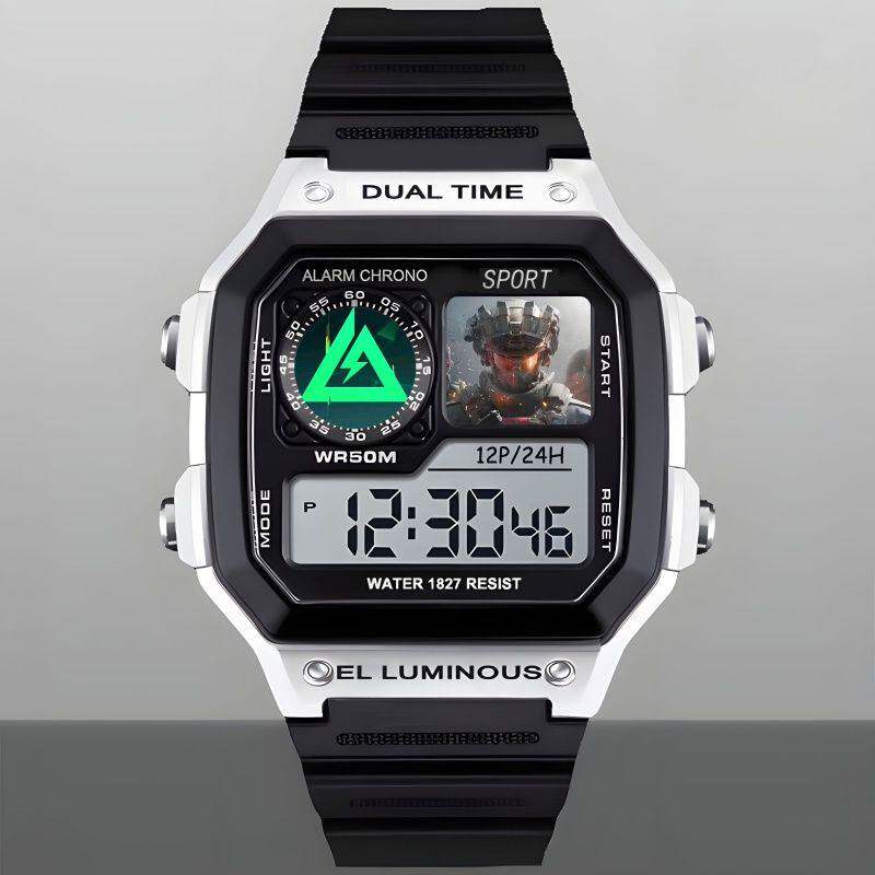 Digital Sports Watch with Alarm Calendar