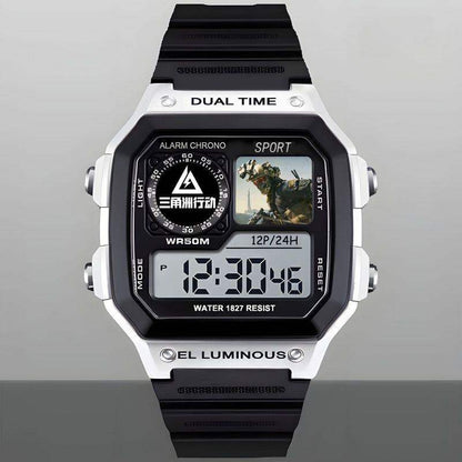 Digital Sports Watch with Alarm Calendar