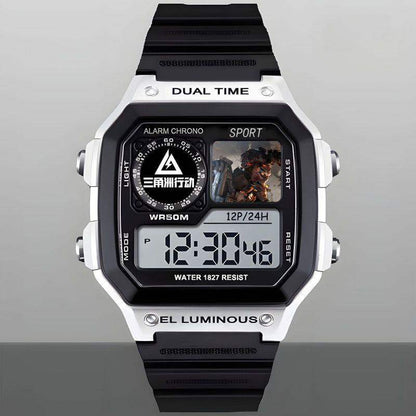 Digital Sports Watch with Alarm Calendar