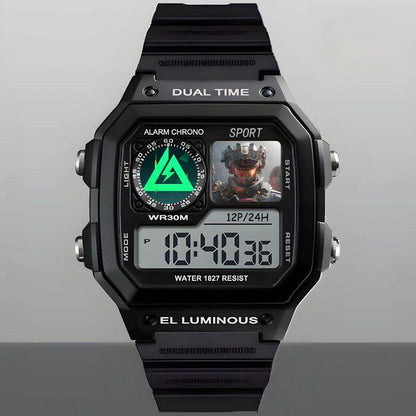 Digital Sports Watch with Alarm Calendar