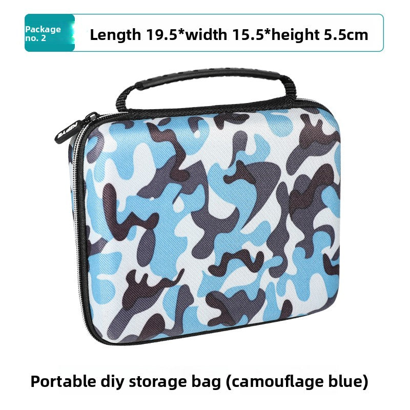 Digital Storage Organizer Bag with Hard Shell