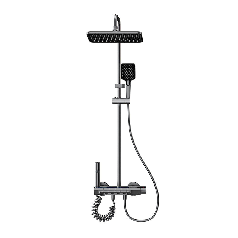 Digital Temperature Control Shower Set with LED