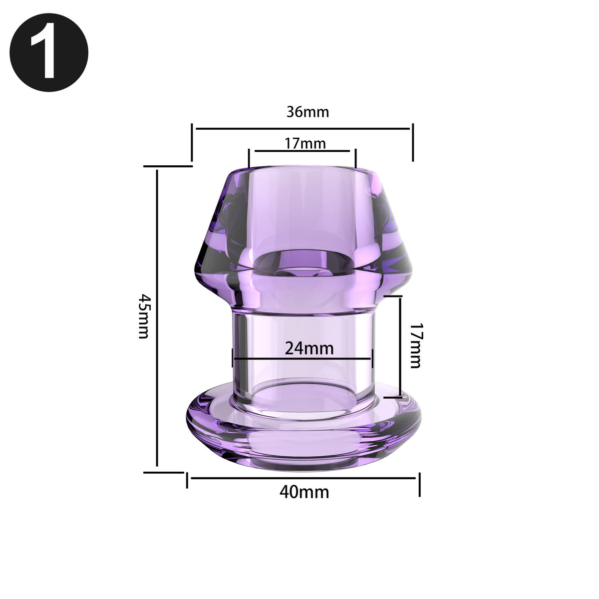 dilation enema cleansing device