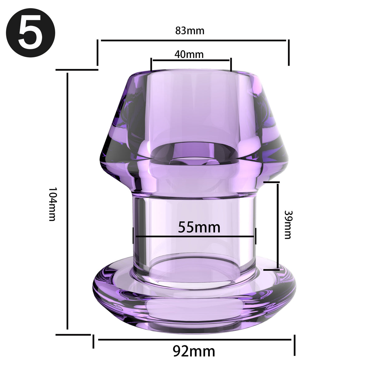 dilation enema cleansing device