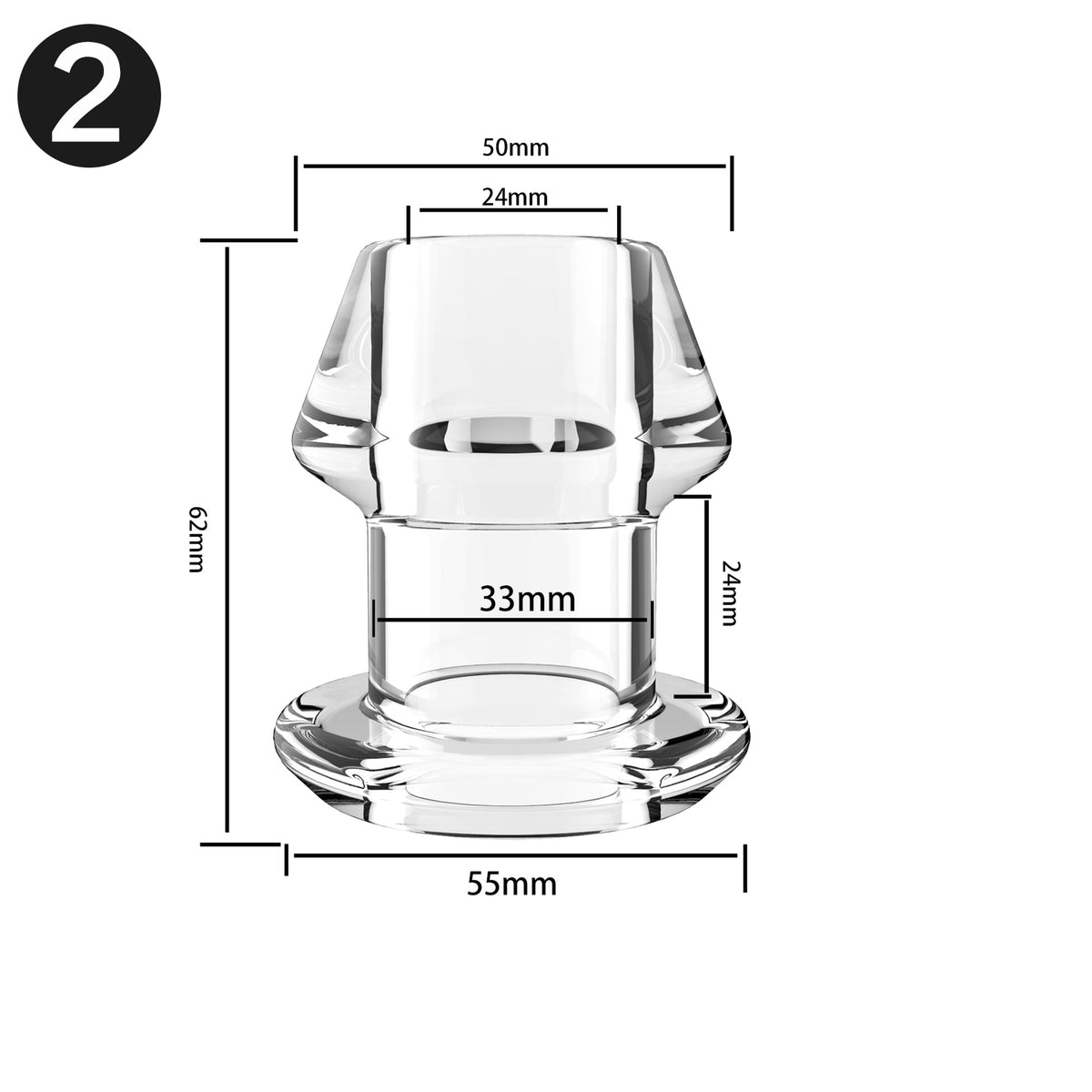 dilation enema cleansing device