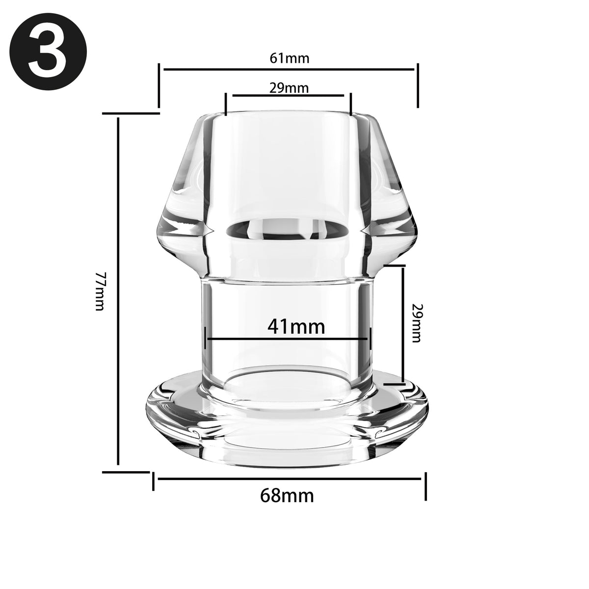dilation enema cleansing device