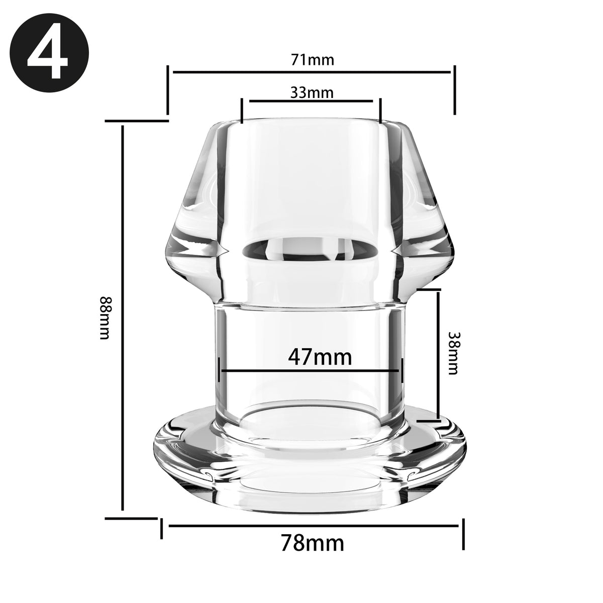 dilation enema cleansing device