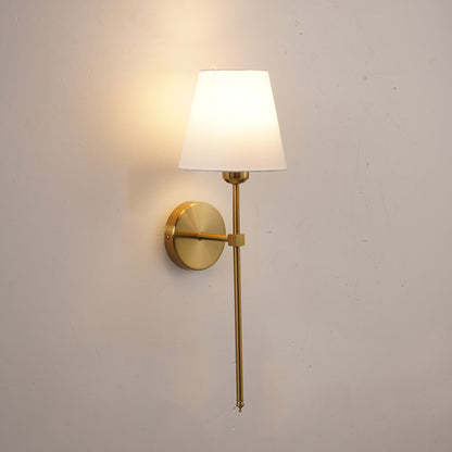 Dimmable Wireless Wall Lamp with Remote Control