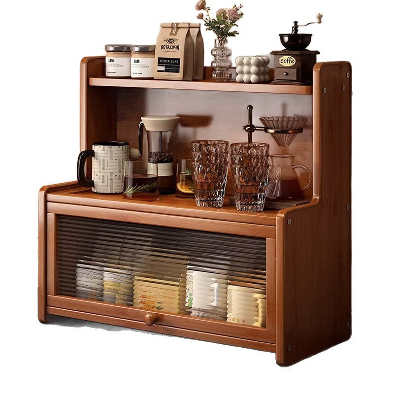 Dining table storage rack