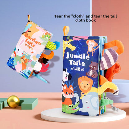 Dinosaur animal tail book