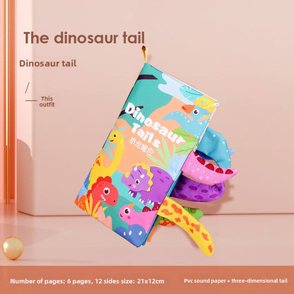 Dinosaur animal tail book