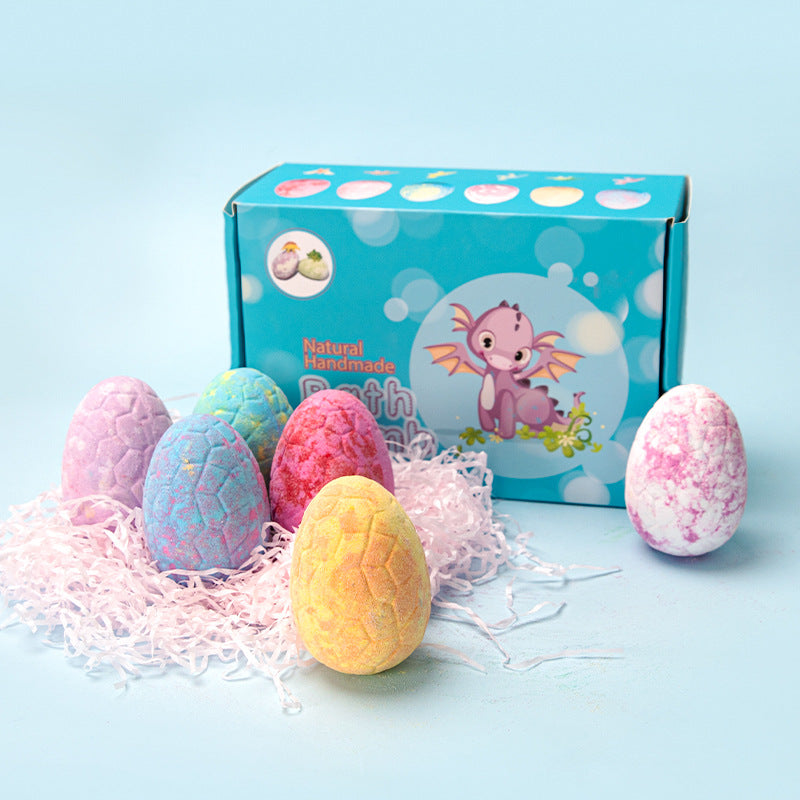 Dinosaur Egg Bath Salt Ball Set