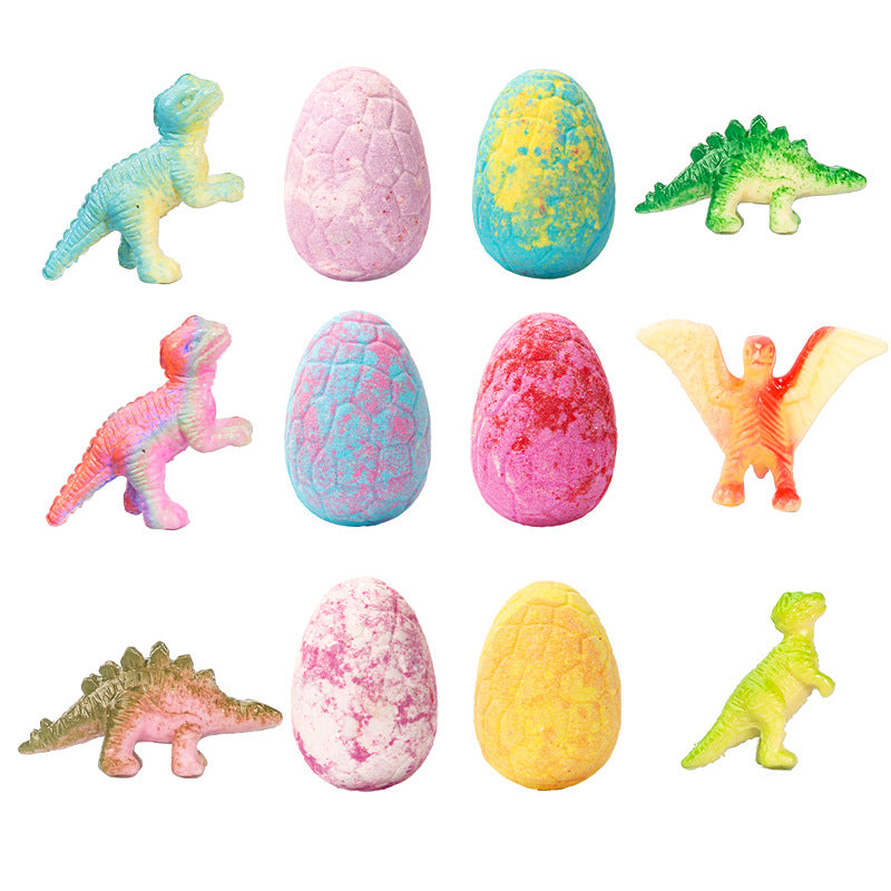 Dinosaur Egg Bath Salt Ball Set