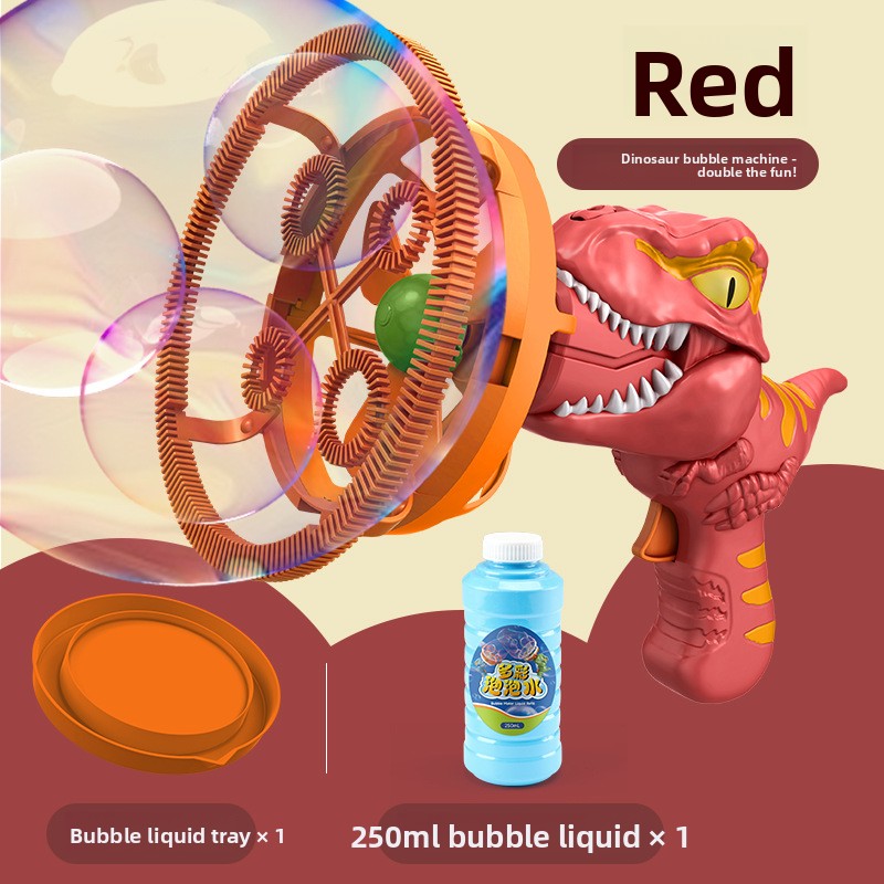 Dinosaur Electric Bubble Blower Toy