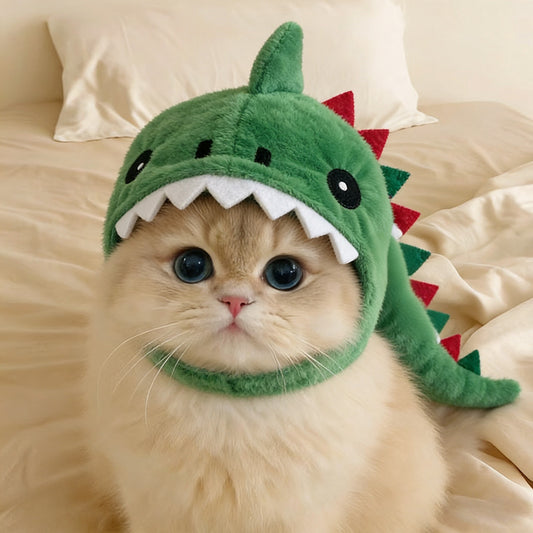 Dinosaur Pet Costume Headgear