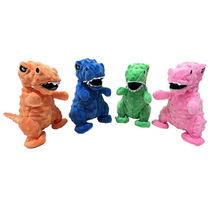 Dinosaur Plush Chew Toy with Squeaker