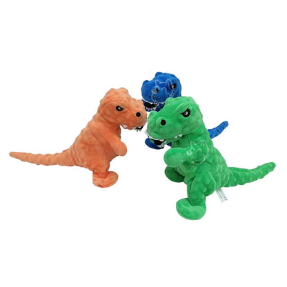 Dinosaur Plush Chew Toy with Squeaker
