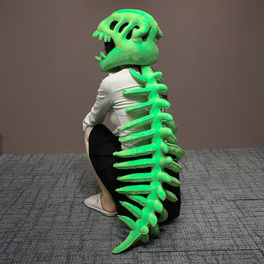 Dinosaur Plush Head Cover Costume