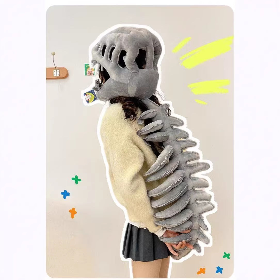 Dinosaur Skeleton Costume Skull Hat