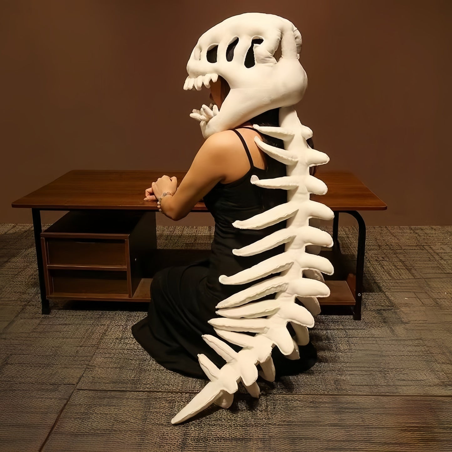 Dinosaur Skeleton Headgear Costume
