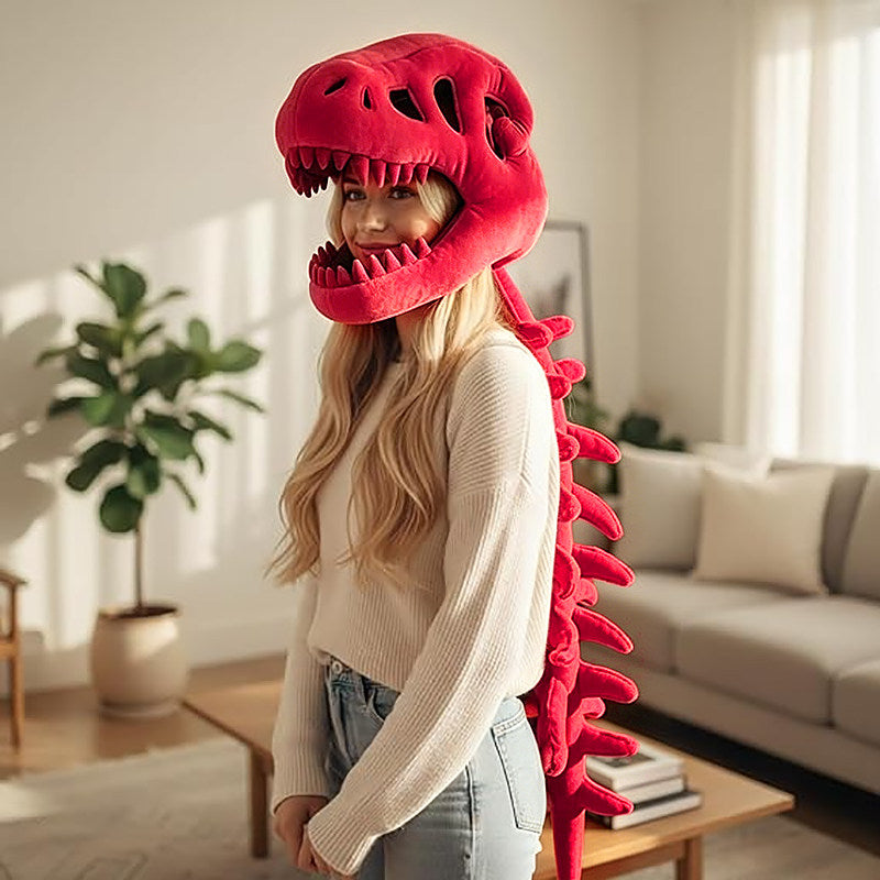 Dinosaur Skeleton Headgear Costume