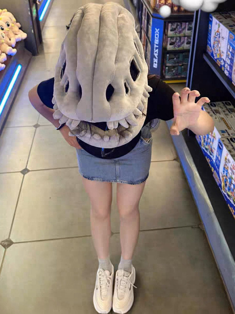 Dinosaur Skeleton Headgear Costume