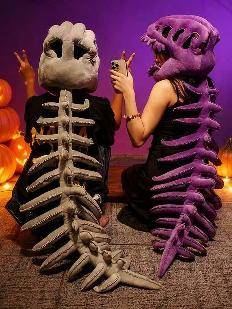 Dinosaur Skeleton Headgear Costume